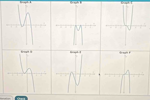 Graph A Graph B 
lanation Check