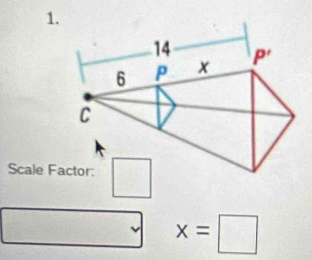 Scale Factor:
x=□