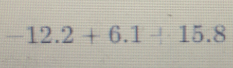 -12.2+6.1+15.8