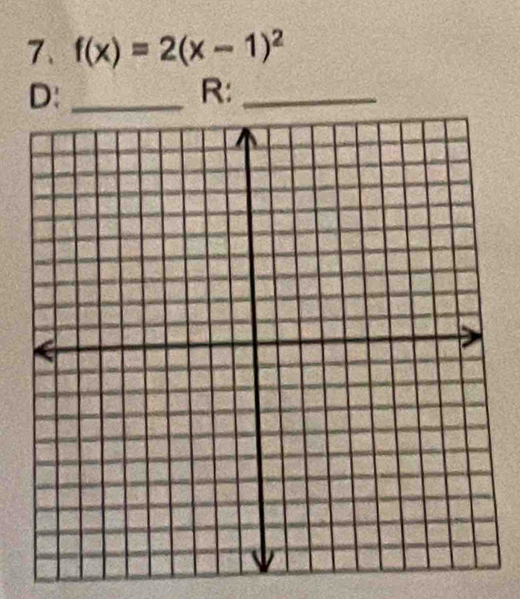 f(x)=2(x-1)^2
D:_ 
R:_