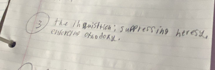 the inquisiich; suppressing heres. 
enfercing ofnodoy,