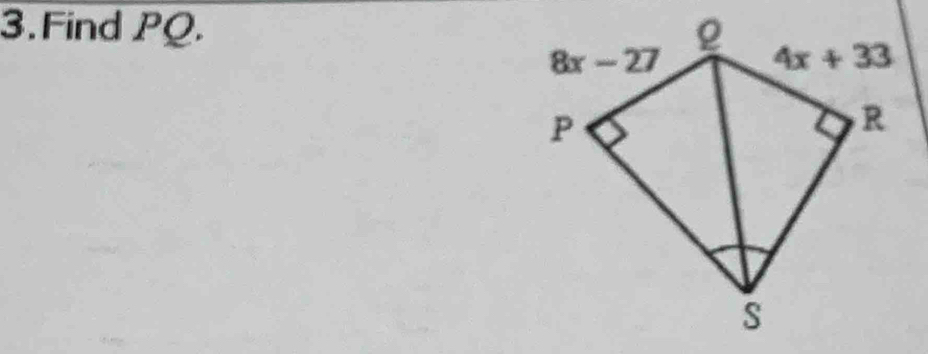 Find PQ.