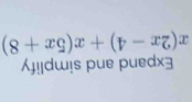 = 
2....... 
dwis pue puedx