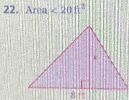 Area<20ft^2