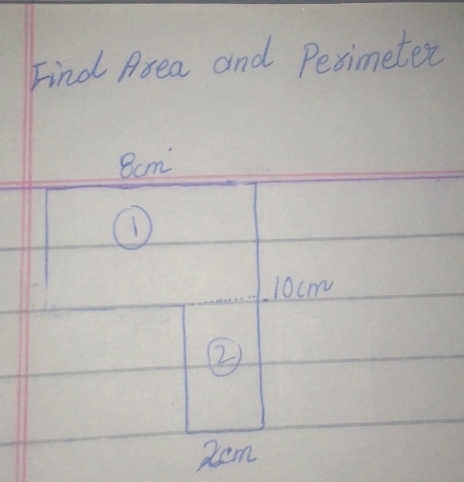 Find Area and Peximeter