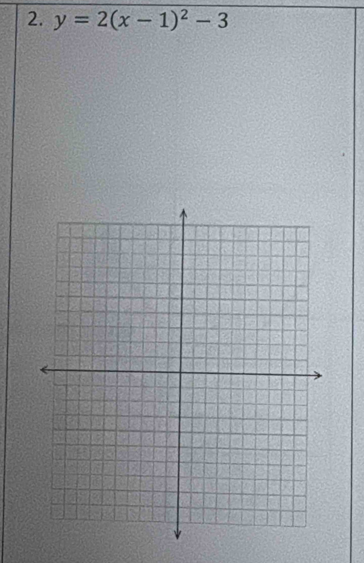 y=2(x-1)^2-3