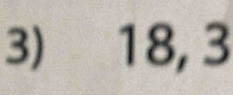 18, ^circ  C =