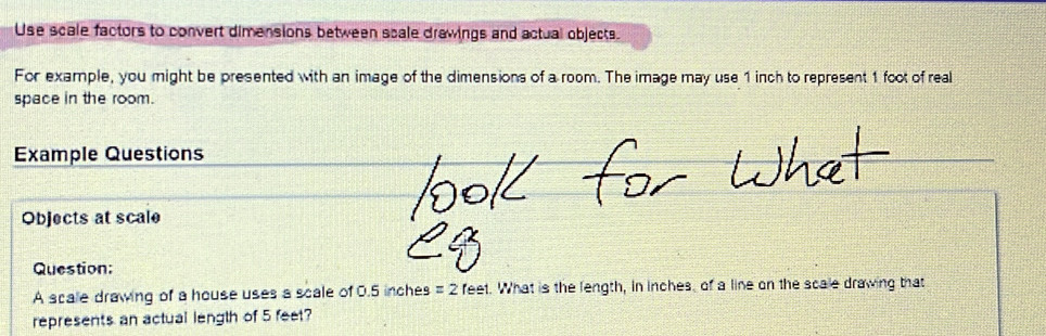 Solved: Use scale factors to convert dimensions between scale drawings ...