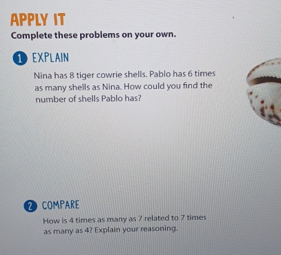 Solved: APPLY IT Complete these problems on your own. ① EXPLAIN Nina ...
