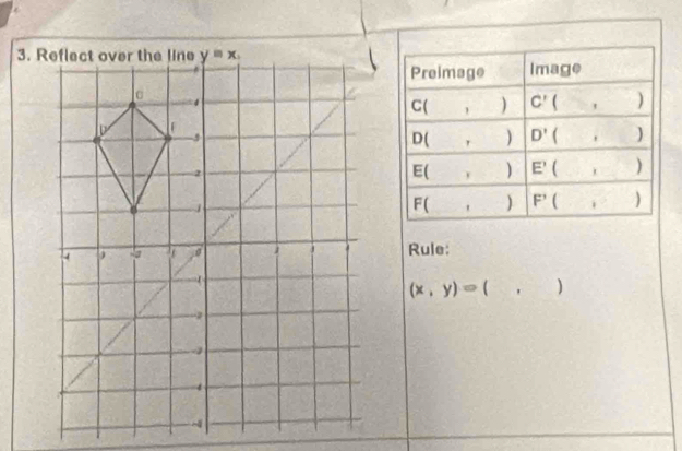 Rule:
(x,y)Rightarrow (,)