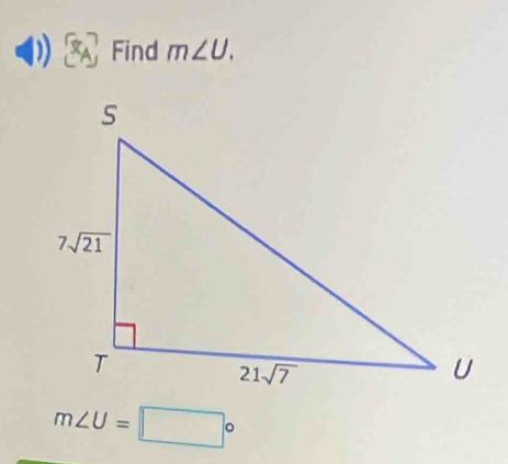 8 Find m∠ U.
m∠ U=□°