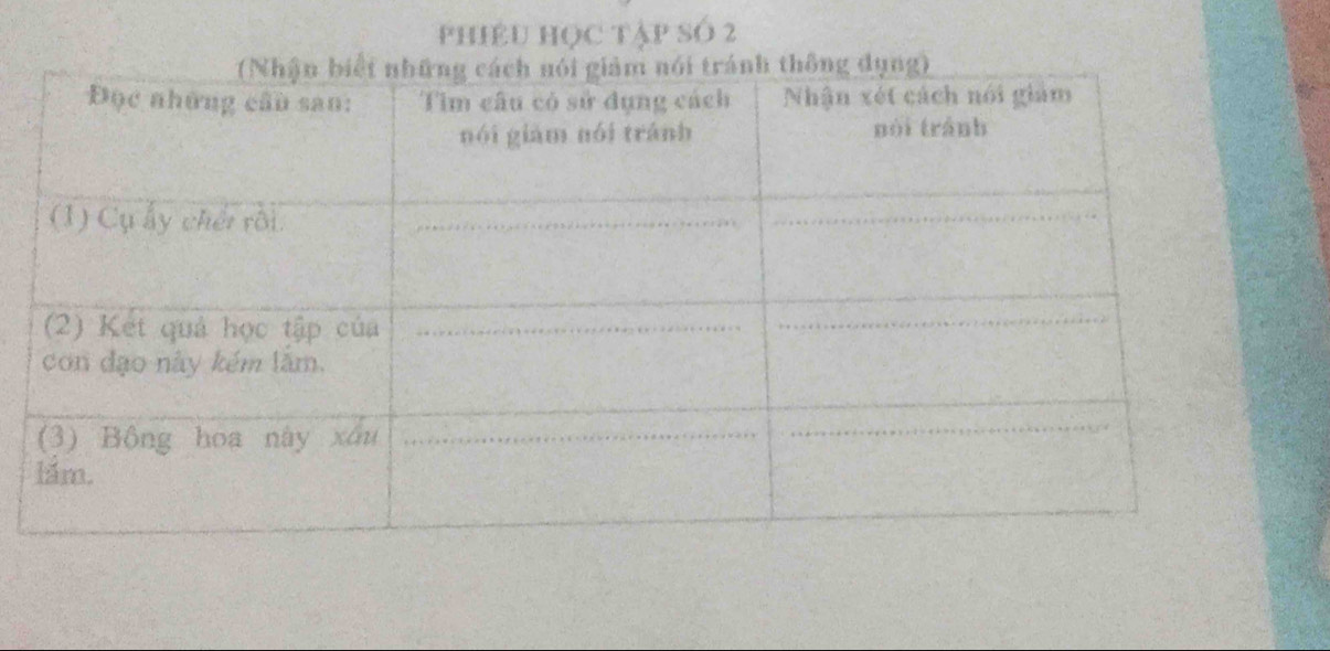 pHiêU Học Tập số 2