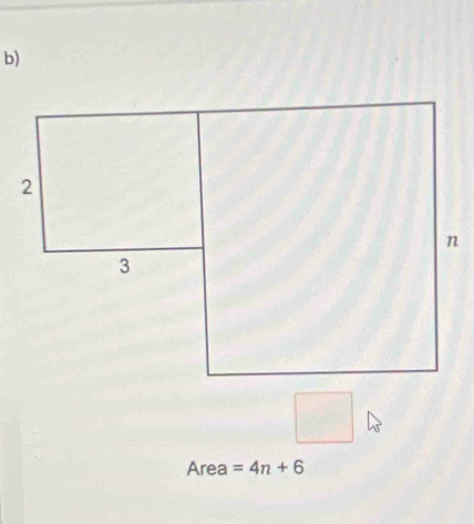 square
Area =4n+6