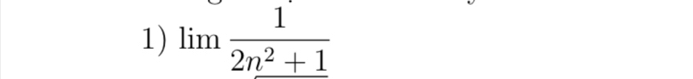 limlimits  1/2n^2+1 