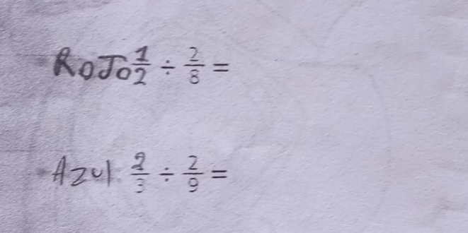 RoJo 1/2 /  2/8 =
A201  2/3 /  2/9 =