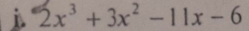 2x^3+3x^2-11x-6