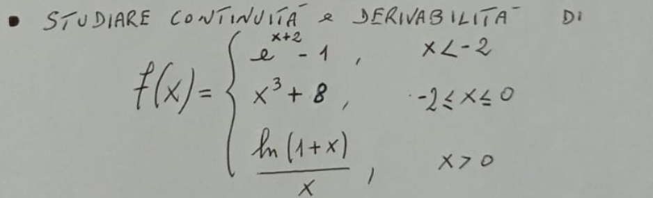 STUDiA Lige Di
f(x)=beginarrayl -x^2+1,x 0endarray.