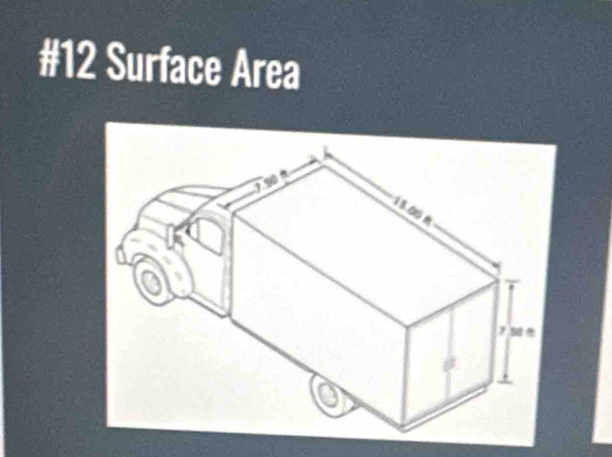 #12 Surface Area