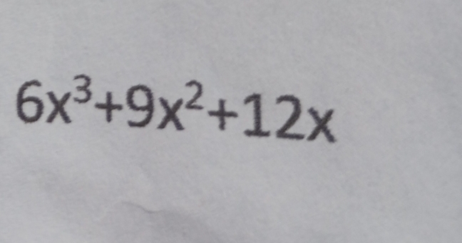 6x^3+9x^2+12x