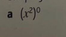 a (x^2)^0