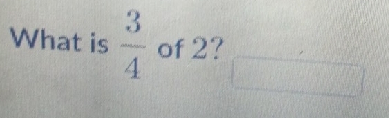 What is  3/4  of 2?
S_n=□ □°