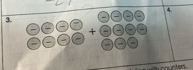 (-)-(-)(-) 
4. 
3. -(-)(-)(-) + 
= 
-(-(-)(- O( 
with counters.