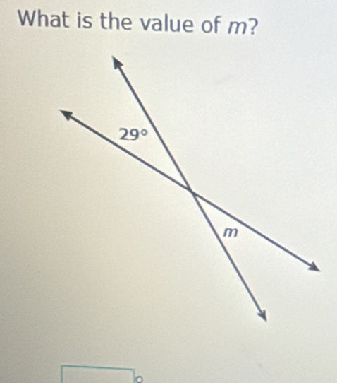 What is the value of m?
n