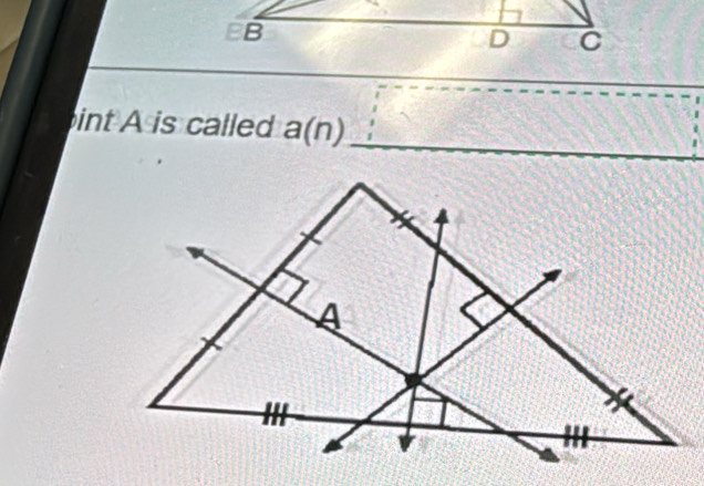 int A is called a(n)