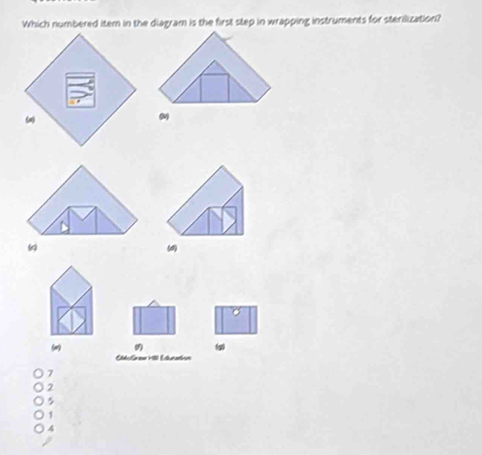 Solved: Which numbered item in the diagram is the first step in ...