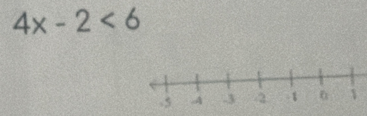 4x-2<6</tex>