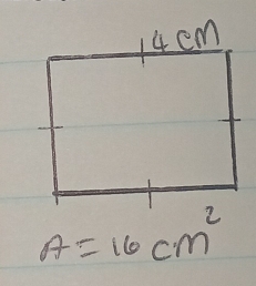 A=16cm^2