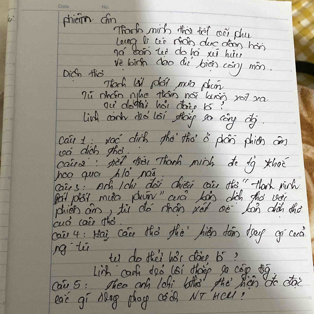 Li 
phieim din 
Thar mink that tef coei du 
leng li tei mhan duc dān hà 
ná bāi teò do há xui hur 
ve loirm doo Qi biàn con) mán 
Dic the 
Ttach lat dói min dcm 
qú mhán nhe thán nóī bráng yo7 xa 
ou dogtab hor doeo 1? 
livh con deo losi stroiep go cong dg. 
cau 1: daó dih thè thó’ phón phien an 
coa dich gho. 
caire sef èi Thanh minh do ig xhoo 
choo qua h10° nao 
cais: ATh Ich dor diéii cai the tark min 
ad pa mia puin" cad bàn dich go uèi 
plién am, tì do màn xét oè bàn dià thè 
cud cac thó. 
caàn 4: Hai cace thǒ thè hién don daay gícoc 
ng ti 
to do thei hor doee b^- ? 
Linh can doo (si dhaip g0 cop g 
cau 5: sheo an lehi bths the hén do do 
eac gí daog dhog cadg Nr Hea?