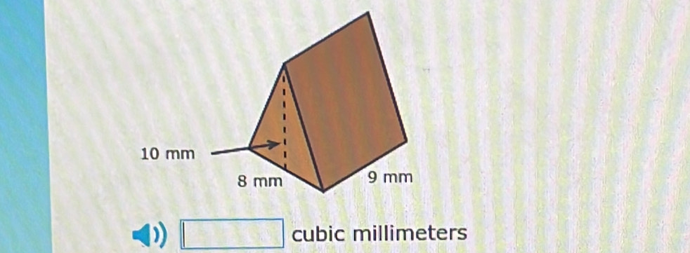 □ cubic millimeters