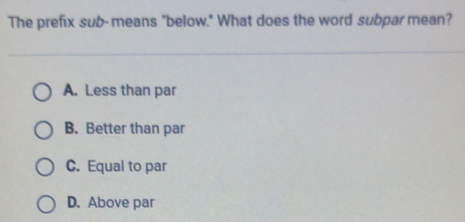 Solved: The prefix sub-means 