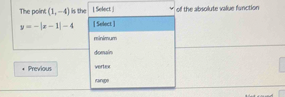 bsolute value function