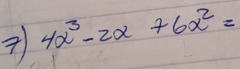 4x^3-2x+6x^2=