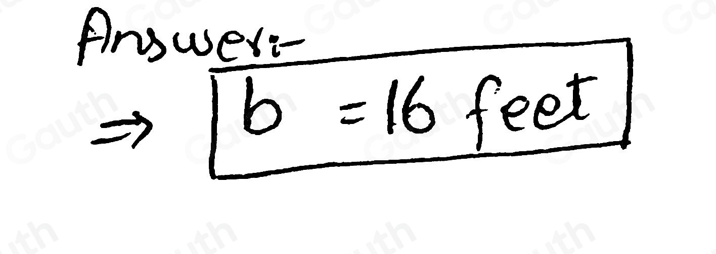 Solved: What is the length of the missing leg? If necessary, round to ...