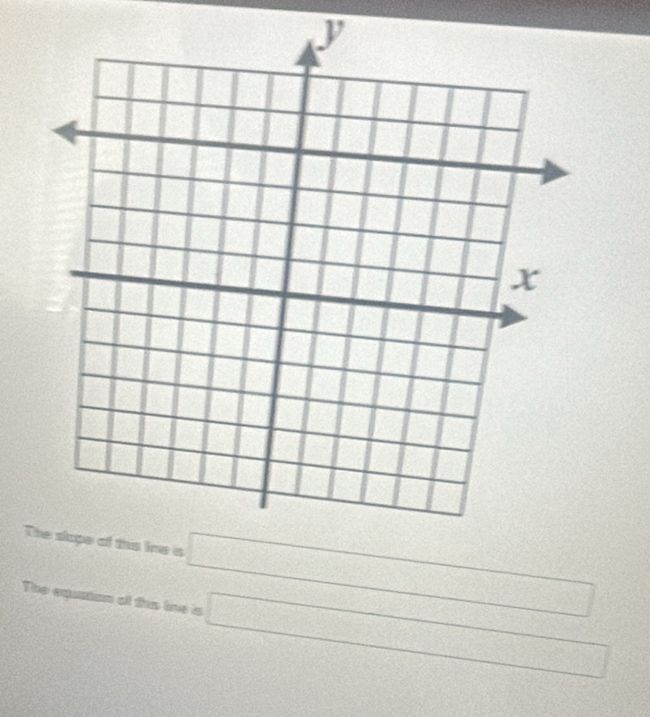 square 
The eqution of this line is □