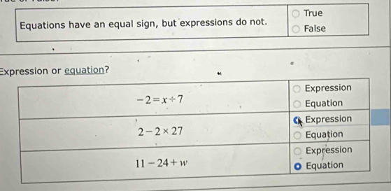 Esion or equation?