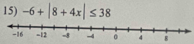 -6+|8+4x|≤ 38