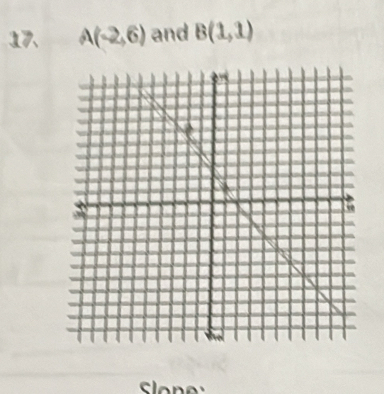 A(-2,6) and B(1,1)