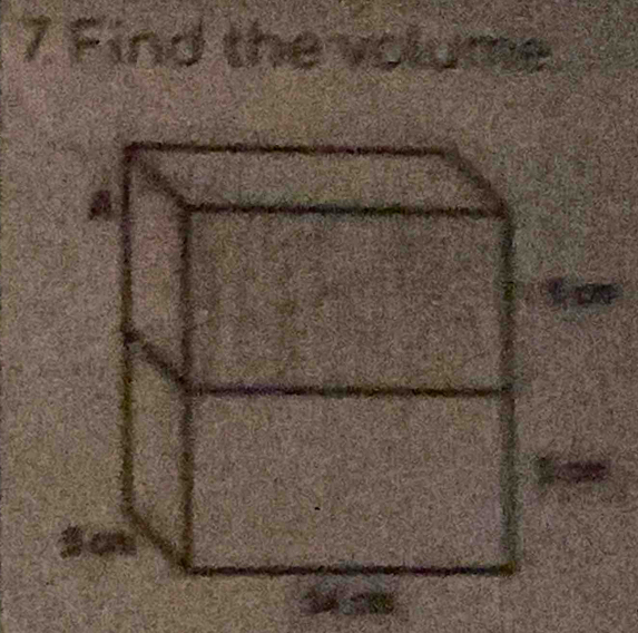 Find the volume