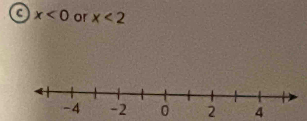 a x<0</tex> or x<2</tex> 
4