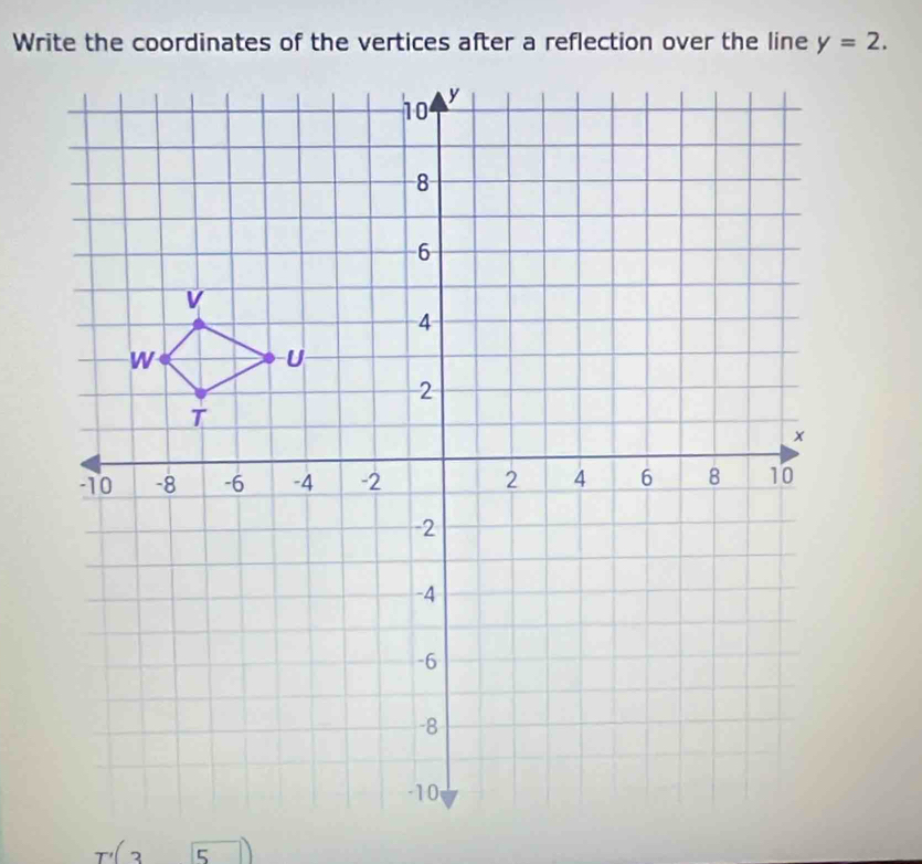 y=2.
T'(3)