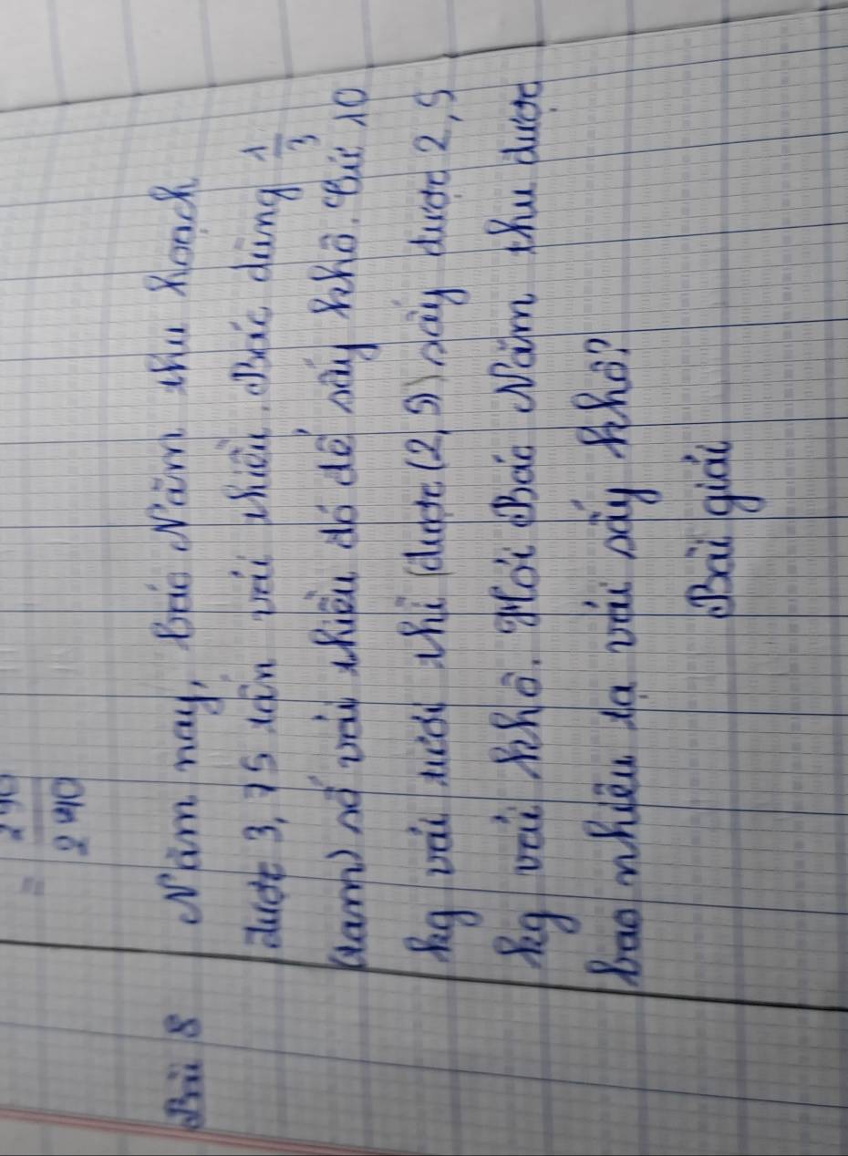 = 290/290 
Bi 8 Wam nay, Bec Wam Hhu Road 
duck 3, is ián pei thiōu aàc dàng
 1/3 
ham) nǎ vèu thiǒin do dè nág Who tè 0 
Qg pǎi tuǒi thi dupte (2,5)) day durdo 2, 5 
ǐg vai Kho. gló chào Wam thu ducto 
ao mhien da veu bày the? 
Bu giò