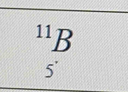 ^11B
5^(·)