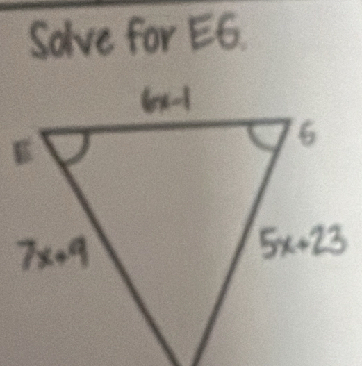 Solve for E a