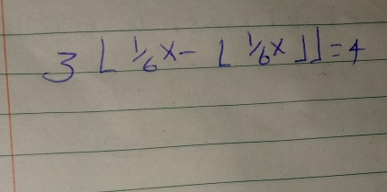 3L1/6x-L1/6x1]=4