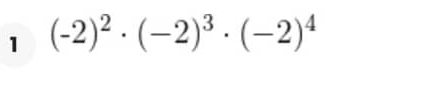 1 (-2)^2· (-2)^3· (-2)^4