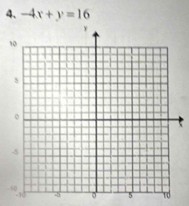 -4x+y=16
1